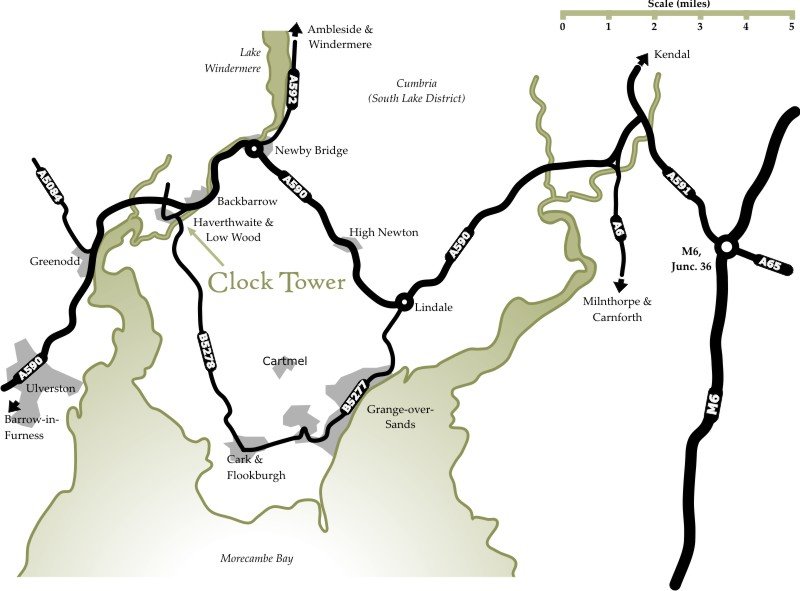Clock Tower Map